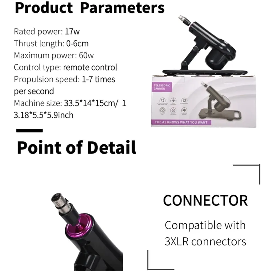 vibratore telescopico automatico della macchina dell'amore che spinge la macchina del sesso con diversi giocattoli allegati al dildo Giocattoli del sesso — image 4