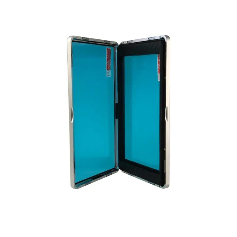 2 w 1 osłona ochronna gablota aluminiowa osłona zderzaka do PSA CGC Graded sportowa karta handlowa płyta magnetyczny uchwyt na karty — image 13