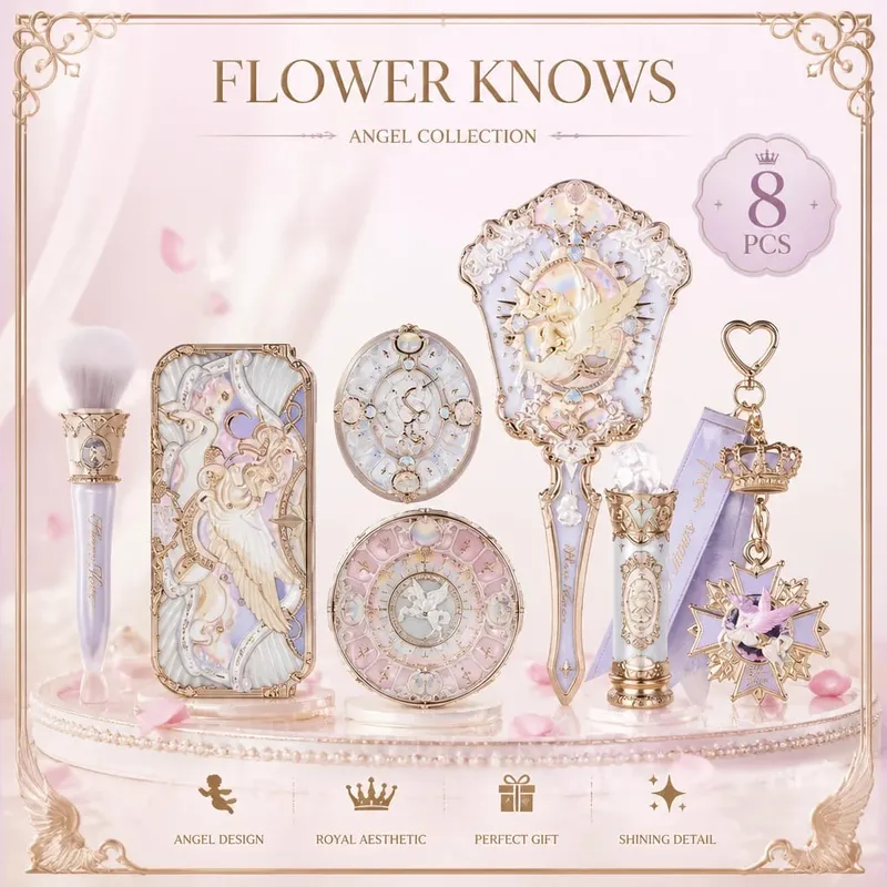 Flower Knows Knight Einhorn-Schatztruhen-Set