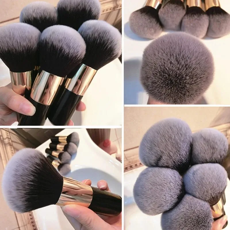 1-3PCS Big Size Make-up Kwasten Foundation Poeder Gezicht Blush Borstel Zacht Gezicht Blush Grote Cosmetica Zachte Foundation Make-up Gereedschap — image 3