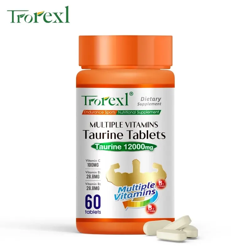 Multiple Vitamins Taurine Tablets for Energy boost fatigue relief and enhance physical strength
