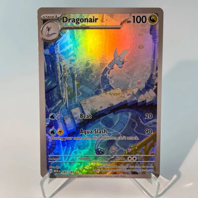Pokémon 151 PKM Cards PTCG3-D Bulbasaur Squirt Rainbow Gengar ex Holographic Ex GX Rare Collection Battle Toys Hadiah untuk Hobi — image 19