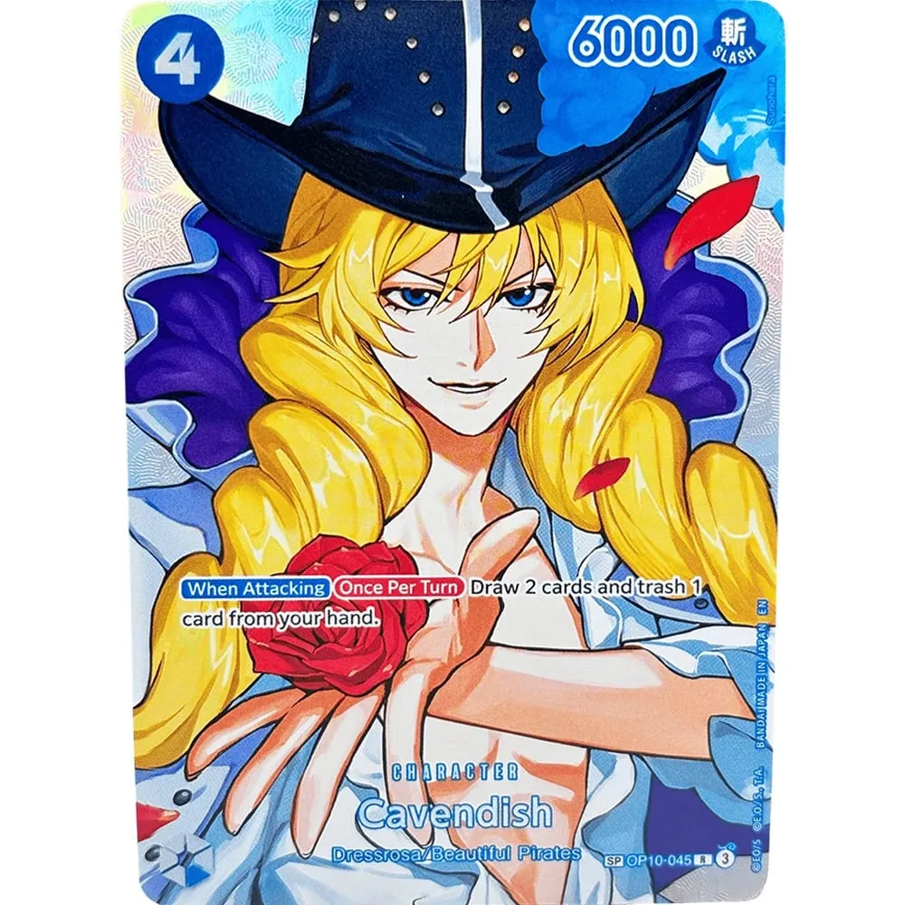 Karty kolekcjonerskie Nico Robin OP14-084 EN Lśniąca kreatywność Rzadkie holograficzne wytłaczane teksturowane karty foliowe — image 3