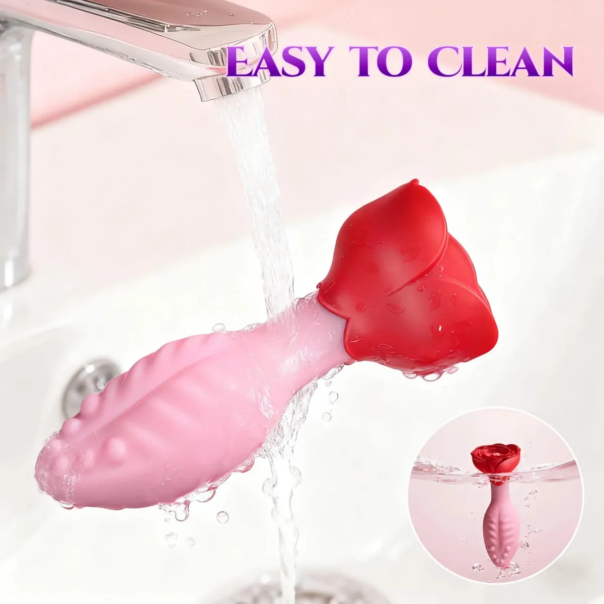 Fernbedienung 360 ° Rotation Wackeln Zunge Vibrator Rose Butt Plug für Männer Prostata Massagegerät Erwachsene Sex Spielzeug für Frauen männer Homosexuell — image 6