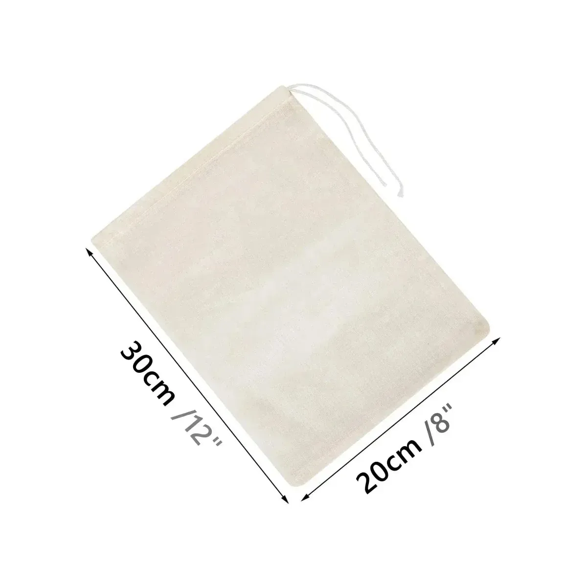 1/5 Stück wiederverwendbare Nussmilchbeutel, Siebe, ungebleichtes Nylon, Käsetuch, Beutel, Lebensmittel, Käse, Joghurt, Filter für die Küche, feinmaschiges Sieb — image 10
