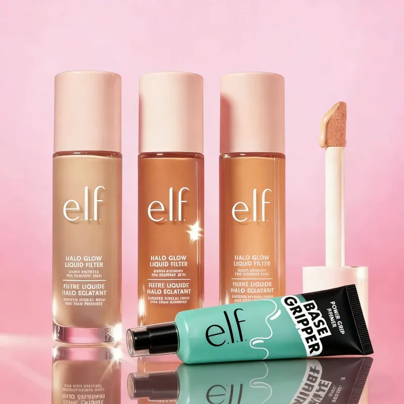 ELF Halo Glow Liquid Filter Liquid Foundation Pre Makeup Gel Gel Increase Moisturizing Sensation Brighten The Skin Cosmetics — image 2