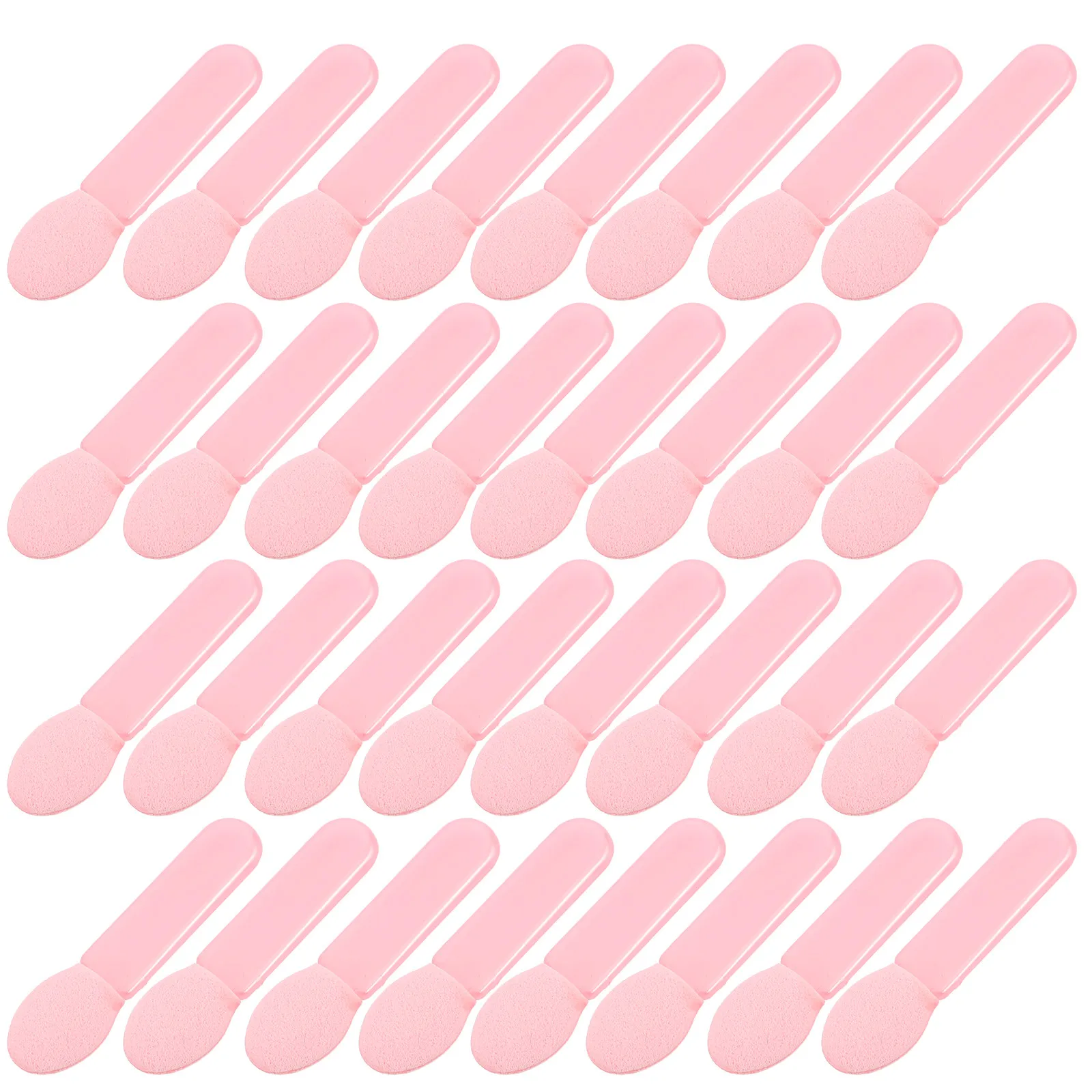 100 pçs aplicador de sombra varas mistura macia esponja pincéis ferramentas de maquiagem para sombra de olho em pó pincéis de maquiagem mulheres adolescentes — image 6