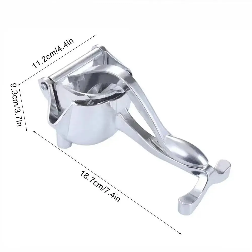 คู่มือคั้นน้ำผลไม้น้ำผลไม้ Squeezer ที่ถอดออกได้ Heavy Duty Easy Manual Citrus Squeezer กดเครื่องคั้นน้ำผลไม้ EXTRACTOR เครื่องมืออลูมิเนียม