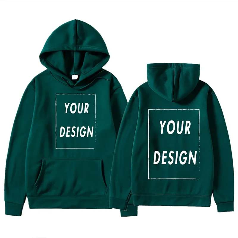 Ihr eigenes Design, Markenlogo/Bild, personalisierbar, personalisierbar, überall, für Männer und Frauen, DIY-Kapuzenpullover, Sweatshirt, lässiger Kapuzenpullover, modisch, neu — image 10