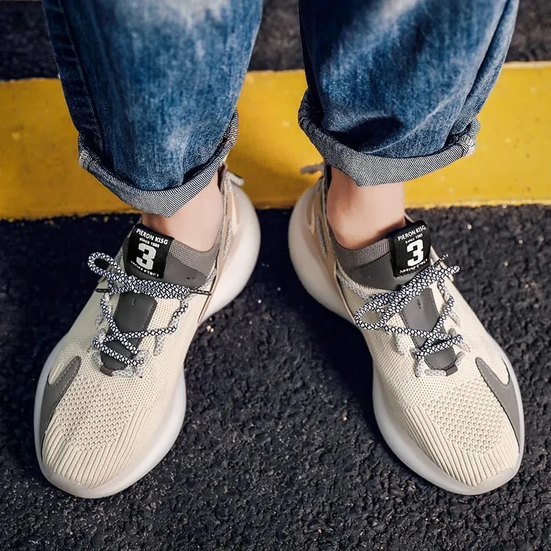 Summer oversized mesh coconut shoes for men lightweight and comfortable large foot sports shoes student popcorn running shoes 46 — image 3
