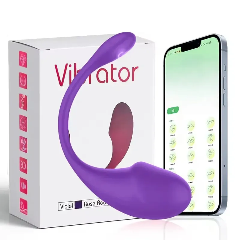 여성용 무선 G 스팟 진동기 APP 블루투스 진동 계란 클리토리스 자극기 딜도 라구 딜도 착용 Vagin Massger 성인 섹스 토이 커플 — image 10