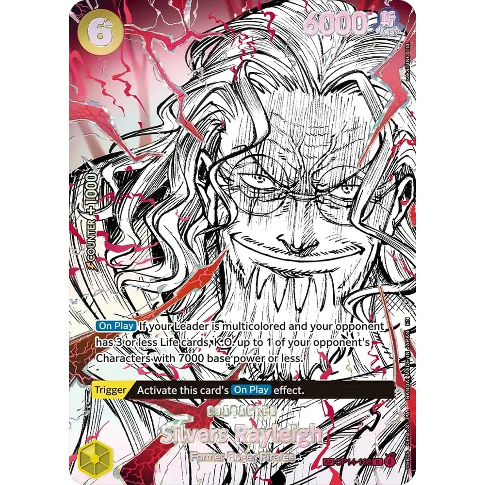 Bộ sưu tập Thẻ Monkey D. Luffy EB04-061 OPCG EN Tỏa Sáng Sáng Tạo Hiếm Hình Ba Chiều Nổi Họa Tiết Giấy Bạc Thẻ — image 7