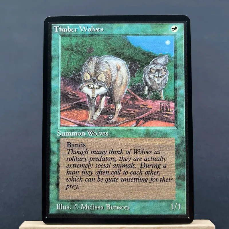 Carte TCG per il gioco casalingo Proxy Selezione naturale Lupi di legno la Perla Mox di Mana Vault — image 16