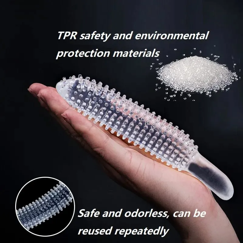 Fairy Stick Large Granule mace Soft clear Penis Anal Plug Butt Plug Sex Toys For Man Woman Couples Vaginal And Anal Stimulation — image 3