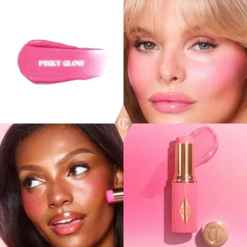 Charlotte Tilbury Liquid Foundation Cushion Foundation Indstilling Spray Pressed Powder Love 2 Farve Powder Blusher Øjenskygge Rouge — image 24