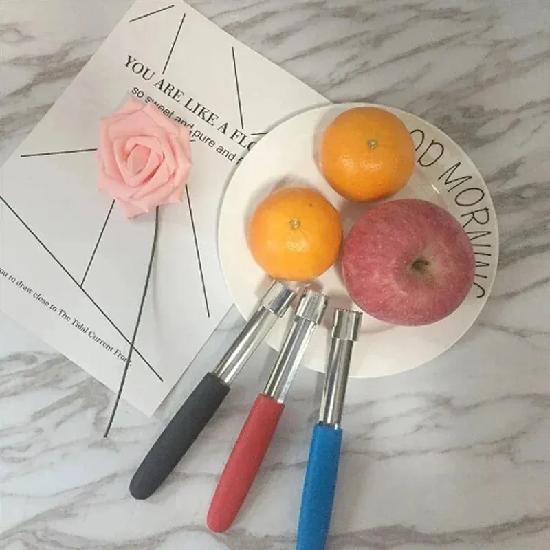 Easy Fruit Core Apple Corer Pitter Pear Bell Twist Fruit Stoner Easy Core Seed Remover paminta Alisin Pit Kusina Tool Gadget — image 5