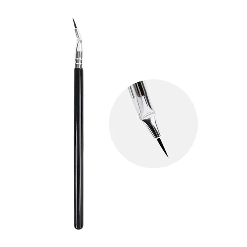 Bent Liner แปรงแต่งหน้าแปรงอายไลเนอร์มุม Fine แปรงอายไลเนอร์ Eye Contour เครื่องมือแต่งหน้าอายแชโดว์ Eye Brow แปรงเครื่องมือ — image 8