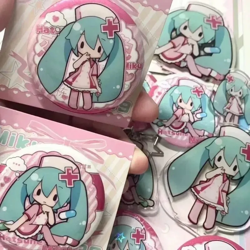 Badge Projekt Diva Anime Periferiudstyr Tegnefilm Originalitet Broche Student Rullesæk Hængende dekorationer — image 1