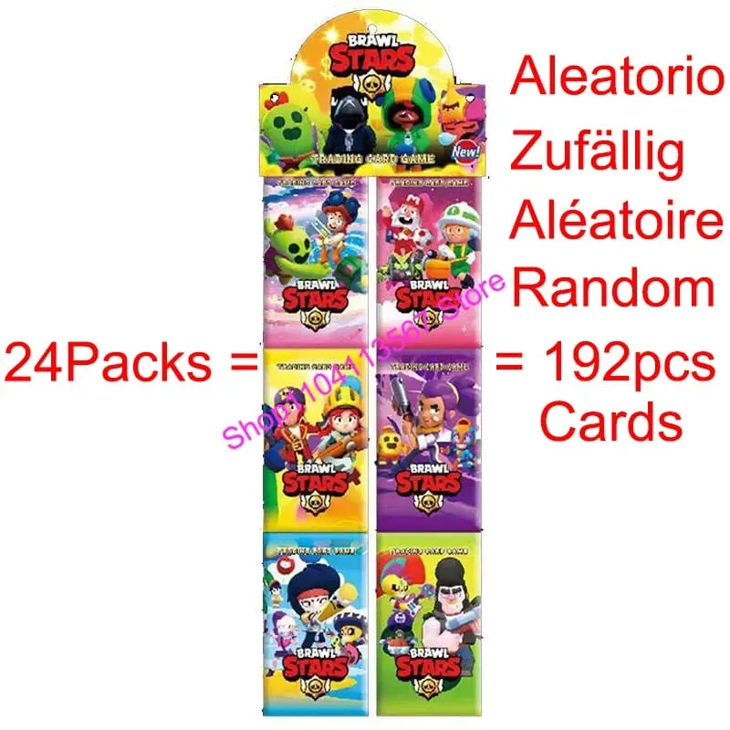 Brawl Stars Random Collect Card Anime Figures Collection Cards Battle Carte Game Entertainment Rare Trading Cards Kid Gift — image 5