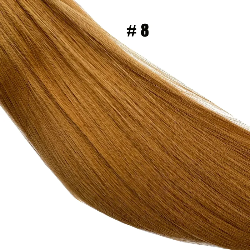 kiikiigirl Korea Beliebte Baumwollschnur Twins Feathers Haarverlängerungen Reines Remy Haar Vorgebundene Haarverlängerungen — image 12