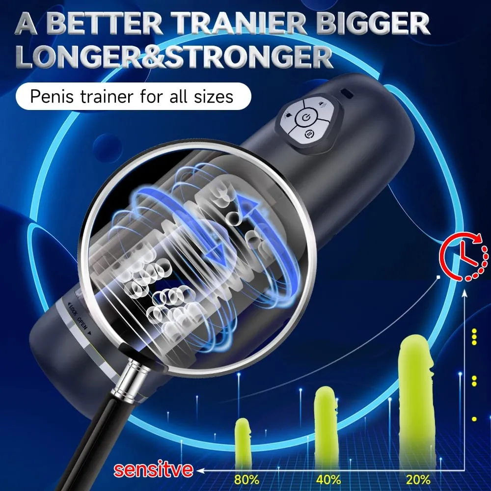 6 in1 AutomaticTelescopic Rotation Masturbator Cup App ควบคุมพ็อกเก็ตหีอวัยวะเพศชายอมควยเครื่องของเล่นสำหรับผู้ใหญ่ผู้ชาย — image 5