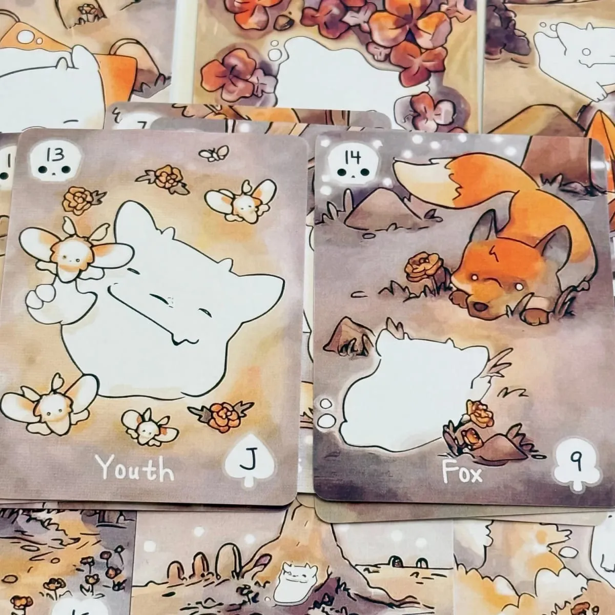 38 قطعة من بطاقات سلسلة Lenormand-Lil Phantasm Lenormand Oracle Deck بطاقات الطاولة الإنجليزية للحفلات الإدراك المسبق والعرافة — image 3