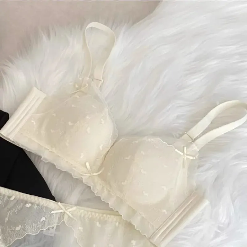 MOYISU Pure Desire Breeze Push-Up-BH, kabellos, für kleine Brüste, atmungsaktiv, Anti-Durchhängen, Komfort, Lift-Unterstützung, AB-Cup, Damen S-XL — image 3