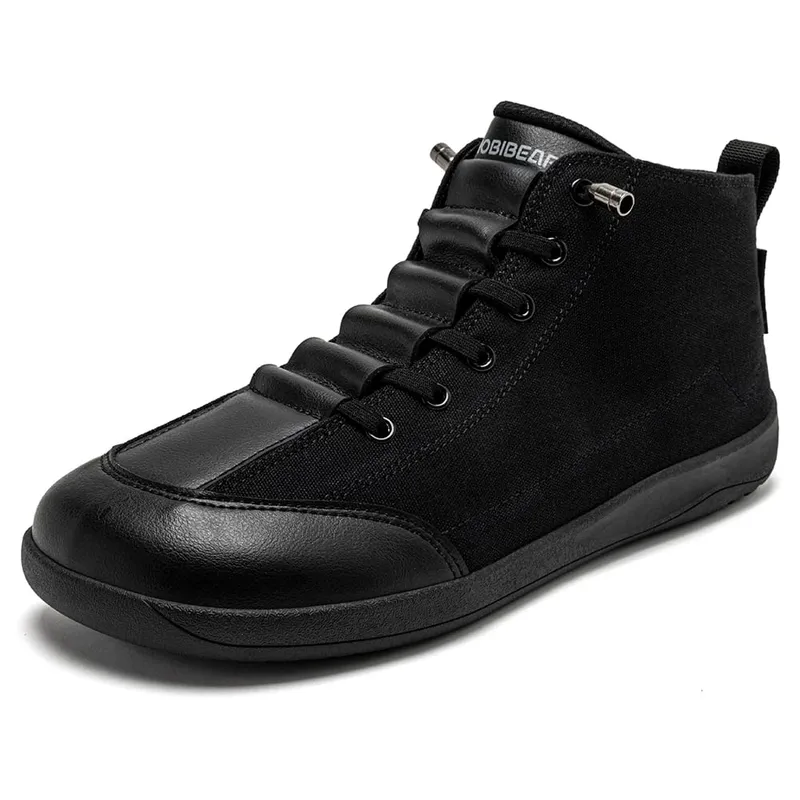 Stivali di tela mid-top Scarpe minimaliste unisex a piedi nudi di ampia larghezza Sneakers da trail running a caduta zero