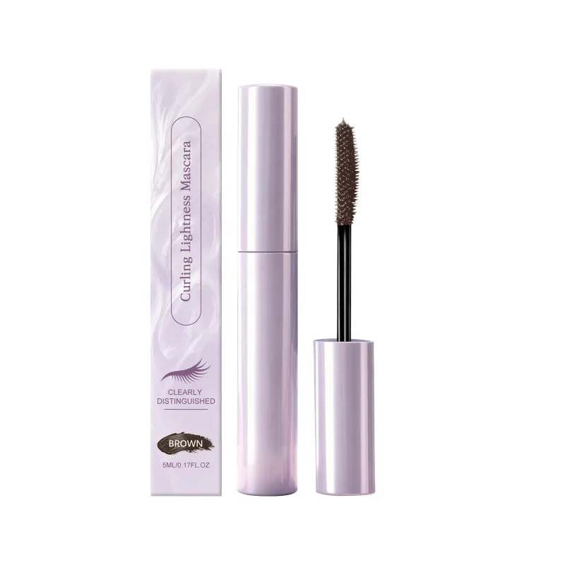 Crema mascara incurvante Mascara allungante 3D Stereo impermeabile e resistente al sudore Mascara allungante marrone nero ad asciugatura rapida Trucco occhi — image 8