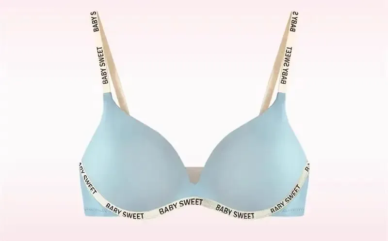 Trendy Dopamine Multicolor Seamless Bra Panty Set Sexy Push Up Small Bust Lift Wireless Soft Support Daily Party Plus Size 32-38 — image 9