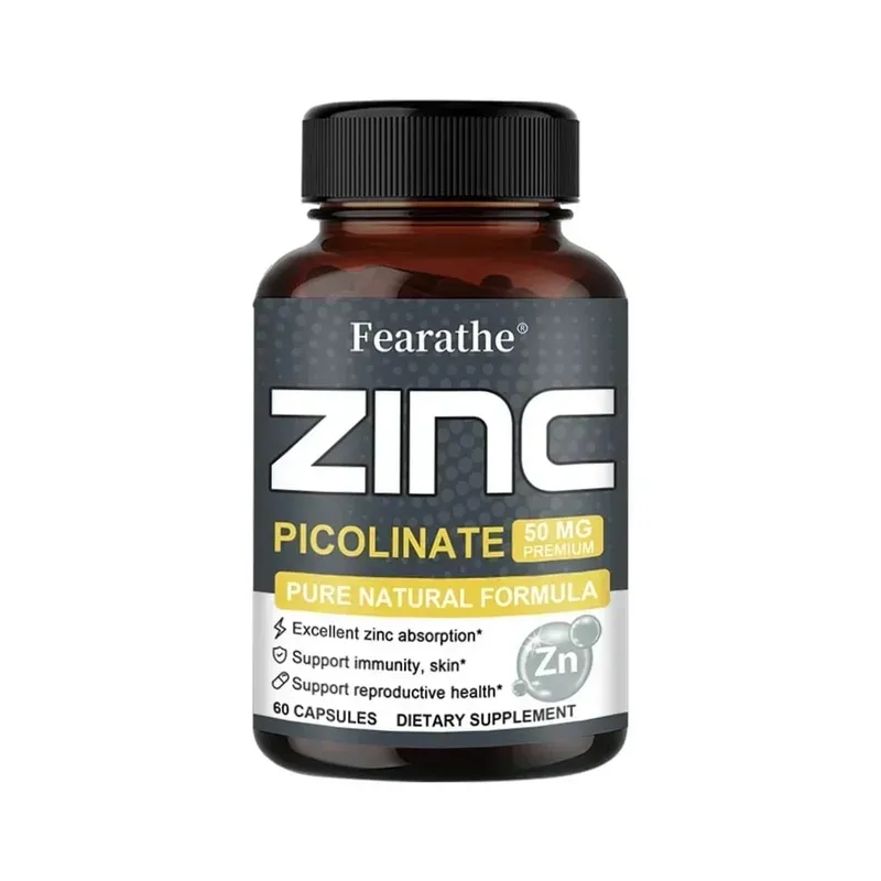 Zink 50 Mg - Högpotent tillskott av rent zink ökar immunfunktionen Främjar frisk hud och främjar benmärgens hälsa — image 8