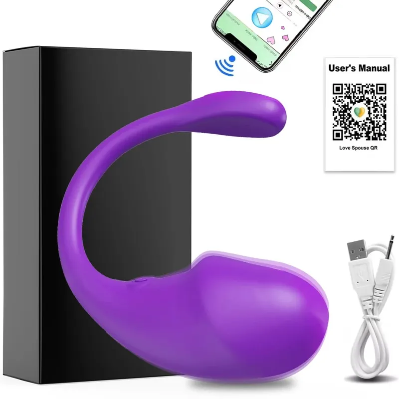 Kontrol Nirkabel Aplikasi Getar Remote Control Celana Dalam Dildo Memakai Telur Bergetar G Spot Stimulator Klitoris Pijat Mainan Seks untuk Wanita — image 10