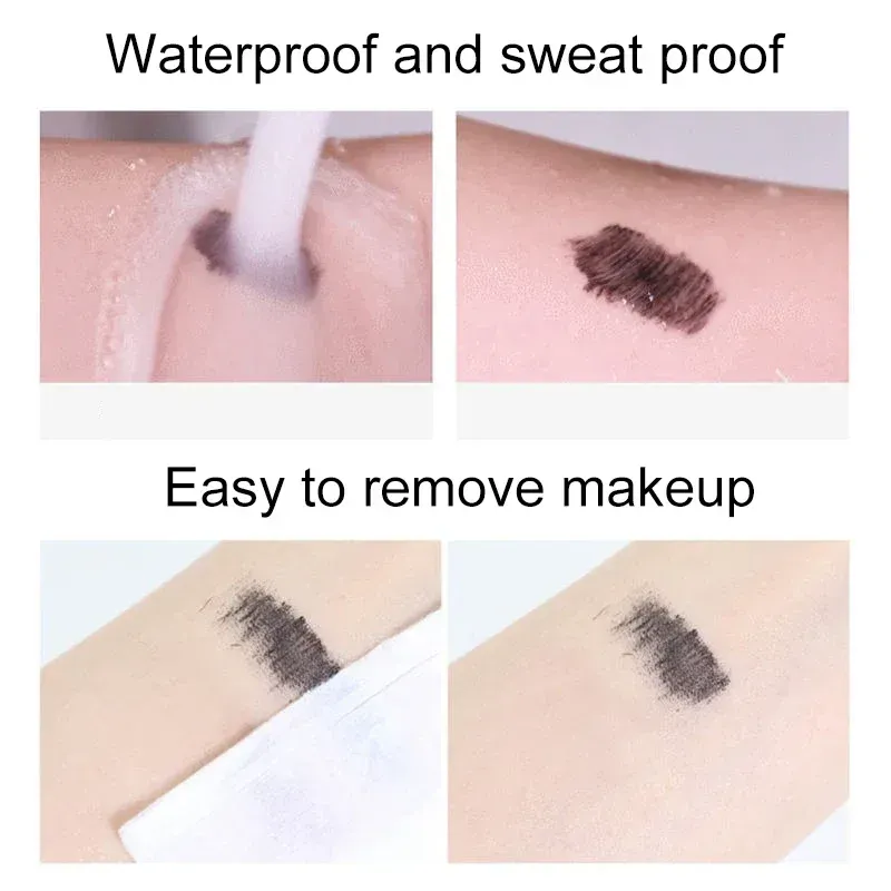 Mascara 3D noir et marron, allonge les cils, Volume supplémentaire, cils naturels imperméables, maquillage féminin, cosmétiques coréens — image 4