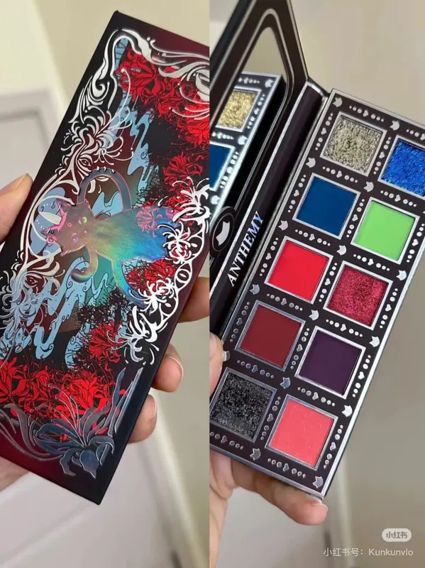 Anthemy 10 สีอายแชโดว์ Palette Matte Shimmer Chameleon กันน้ำยาวนาน Pearly Shiny โลหะ Eye Shadow Palette Make-up — image 6