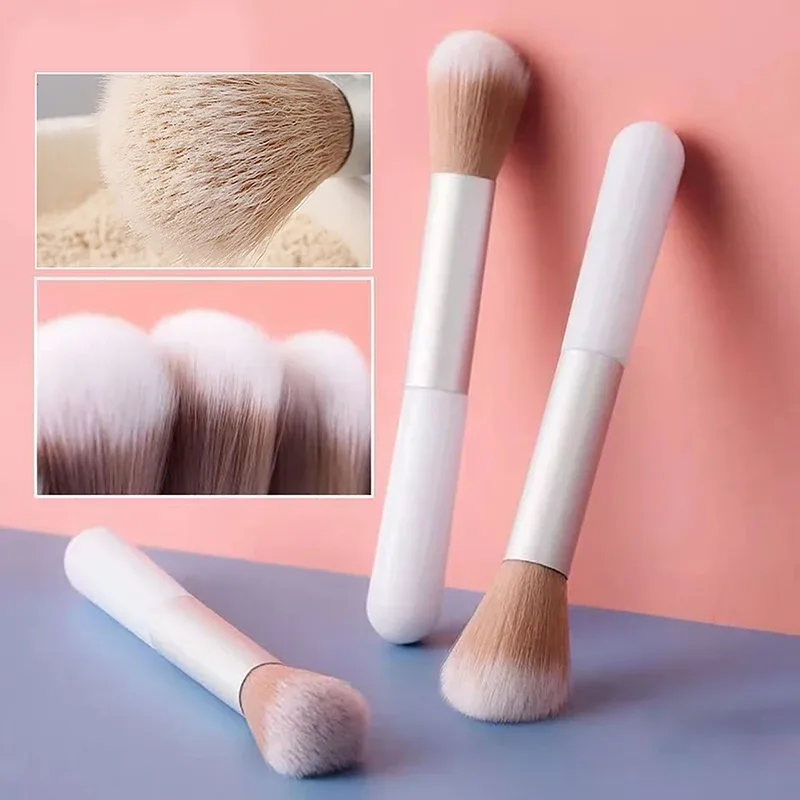 1Pcs Runde Griff Multifunktionale Make-Up Pinsel Mädchen Professionelle Powder Foundation Rouge Pinsel Kosmetische Zubehör