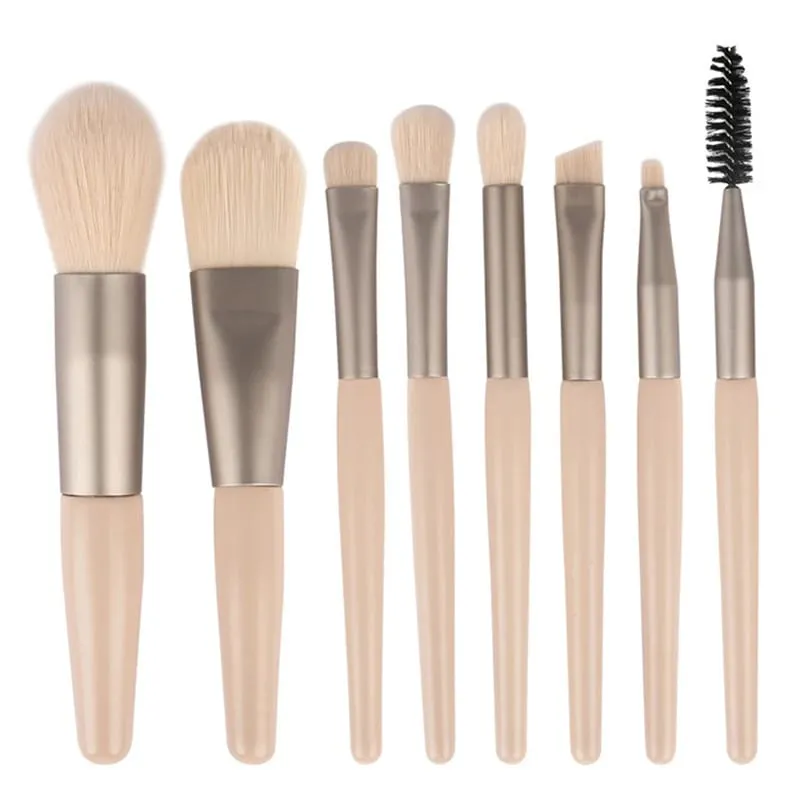13/8 stk bløde fluffy makeup børster sæt til kosmetik Foundation Blush Powder Øjenskygge Kabuki Blending Makeup børste skønhedsværktøjer — image 15