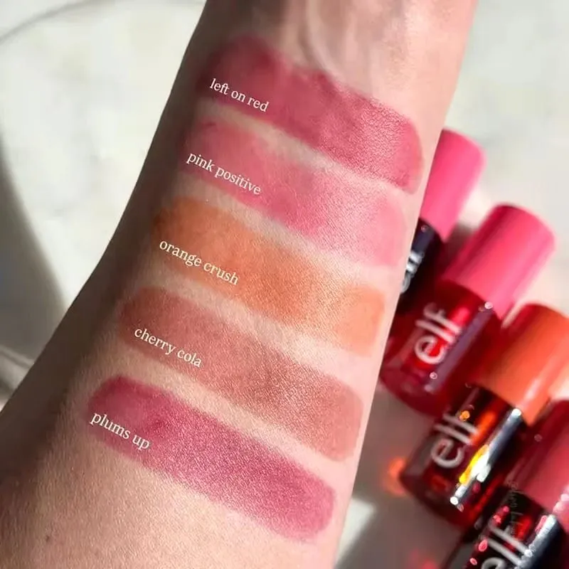 Nová tekutá tvářenka značky Elf Liquid Blush Trvalá hydratační vyplňující tváře Makeup Pudr na tvářenku Opravná tyčinka Snadno barvitelná kosmetika — image 6