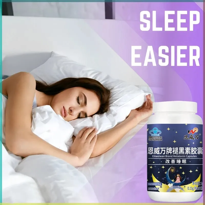 Kapsul Melatonin Tidur Nyenyak & Kognisi Otak Kekuatan Tambahan Liposomal Melatonin dengan Vitamin B6 kesan berganda tidur berkualiti — image 5