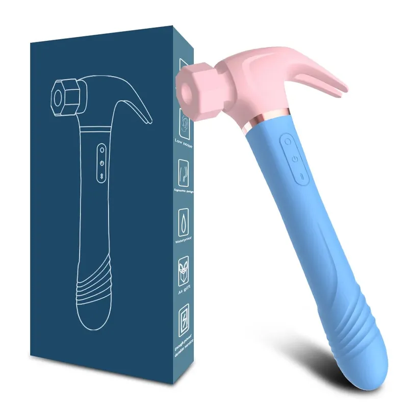 Wibrator młotkowy wielofunkcyjna maszyna do seksu G Spot stymulacja teleskopowe Dildo masaż pochwy łechtaczka ssanie damski masturbator — image 14
