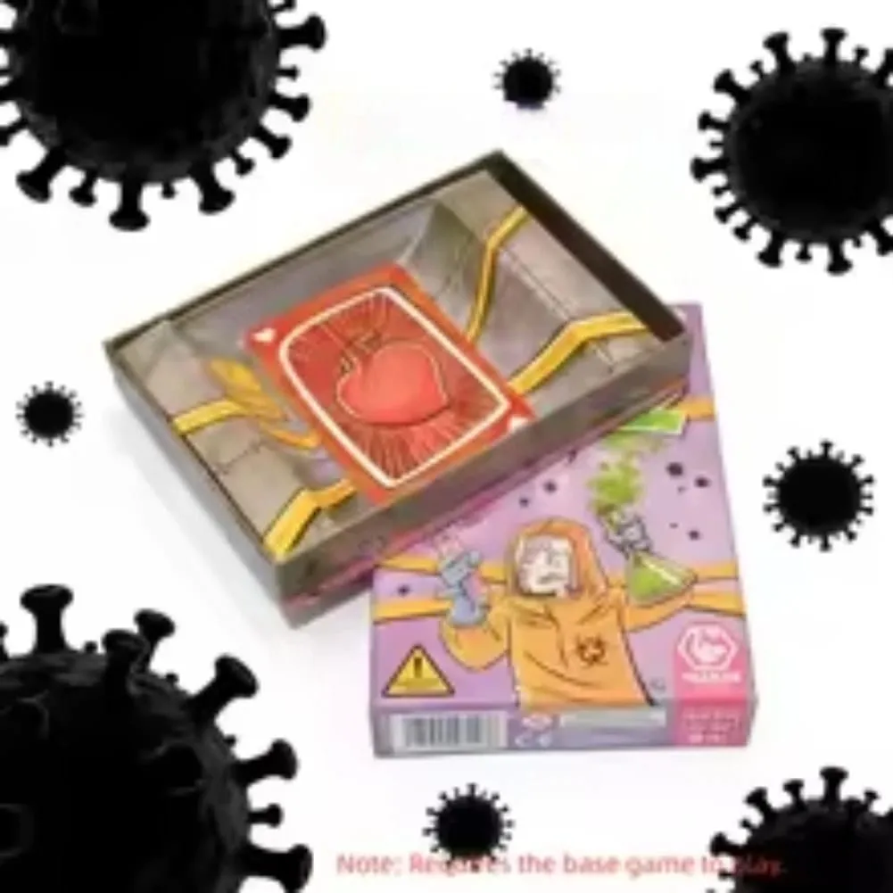 2026 Hot Selling Latest Virus Infected Card Game Card Interactive Toy Family Gathering Game Point. Jeu de cartes