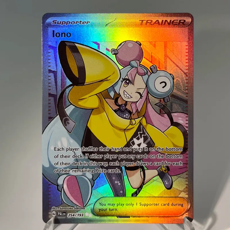 Paldea Evolved การ์ด PKM PTCG4-C GX Rainbow Magikarp Raichu Tyranitar Iono คอลเลกชันที่หายาก Battle ของเล่นของขวัญสำหรับงานอดิเรก — image 20