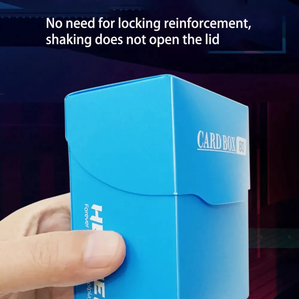 80+Card Deck Box PP Material Portable Many Color TCG Cards Case for MTG/YGO/Gathering PP Storage — image 5