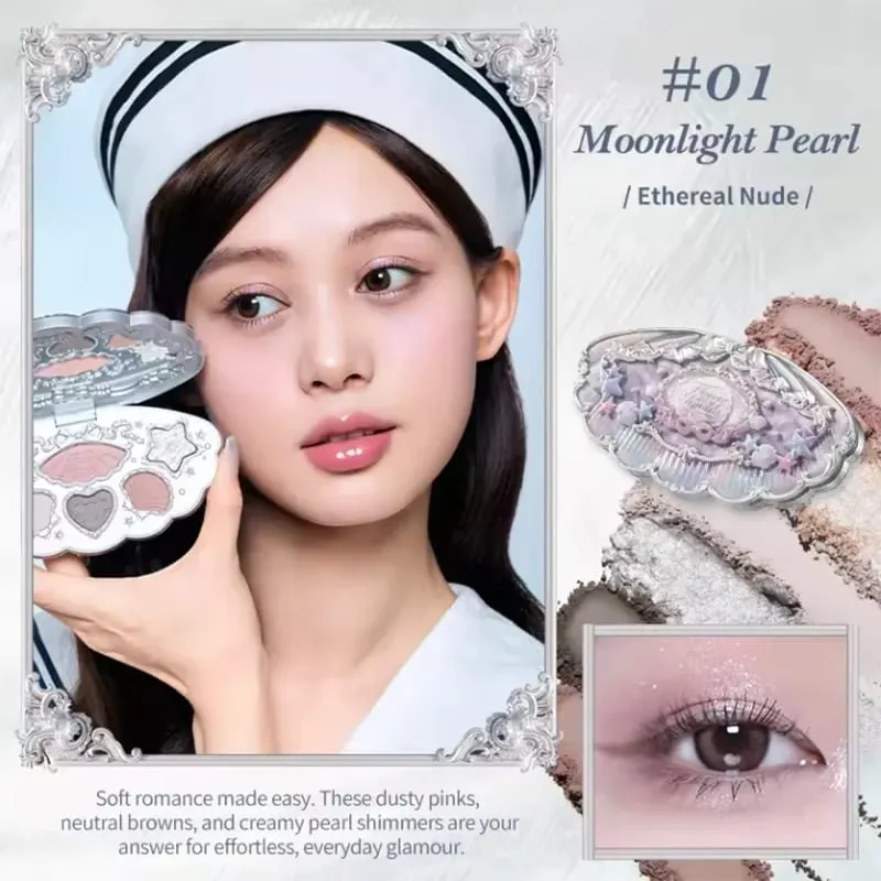 Flower Knows – coffret cadeau de maquillage, Kit de cosmétiques, ensemble complet, vernis à lèvres, ombre à paupières, fard à joues, correcteur liquide, tout-en-un, Flower Knows — image 3