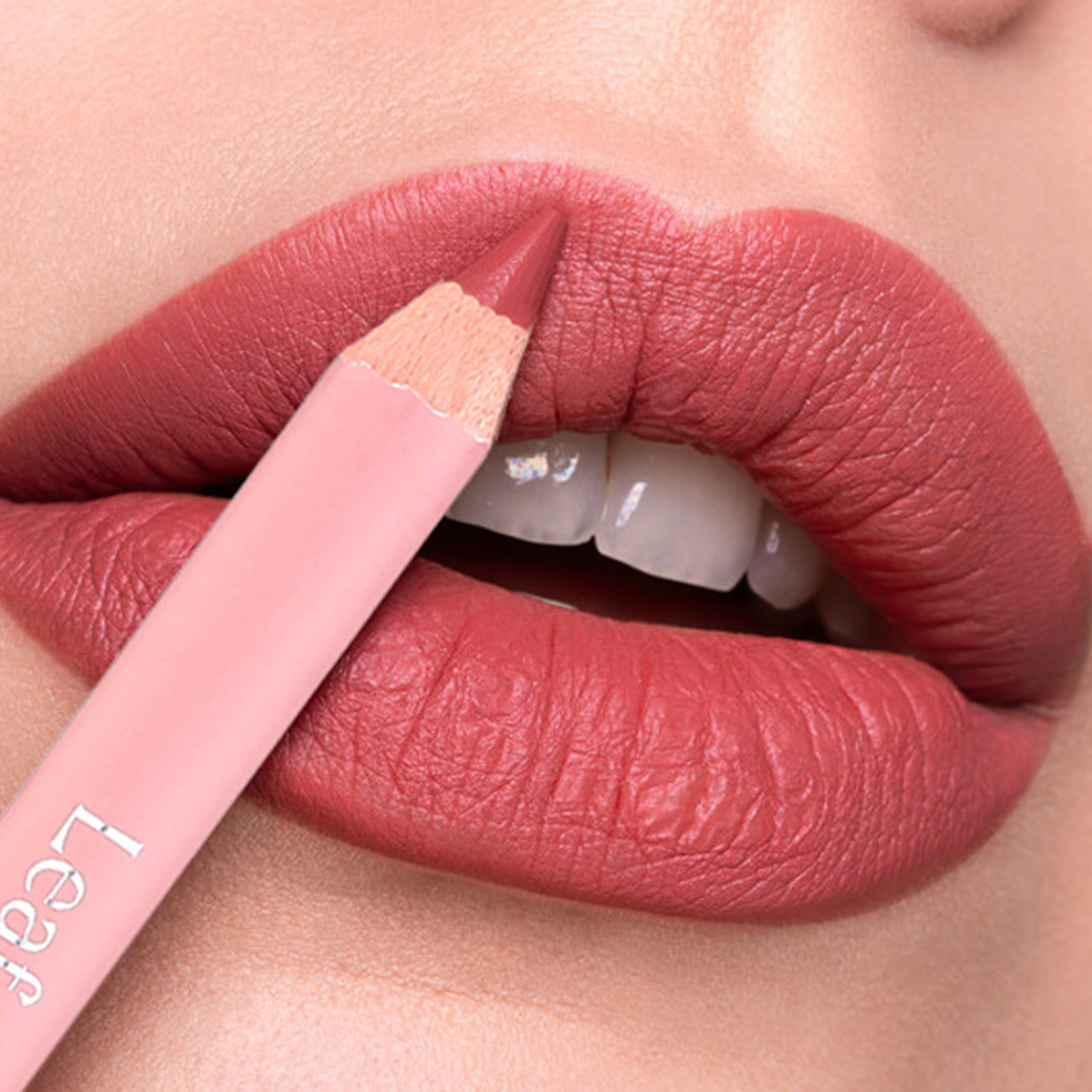 12Color Matte Lipliner Pencil Wasserdichter Plumping Stain Lippenstift Natural Nude Pink Lip Liner Pro Outline The Lips Contour Makeup — image 12