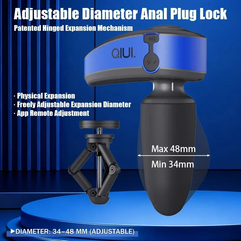 Plugue anal com controle remoto, plugue anal elétrico com controle remoto, expansão vibratória, diâmetro ajustável, bloqueio de bunda, massagem de próstata, brinquedo sexual — image 5