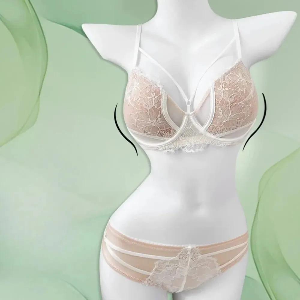 1. BANERDANNI เซ็กซี่ Pure Desire Bra ชุดหน้าอกใหญ่ Minimizer Push Up ด้านข้างสนับสนุน Anti Sagging Anti-ขยับขยายชุดชั้นในขายร้อนที่ดีที่สุด — image 6