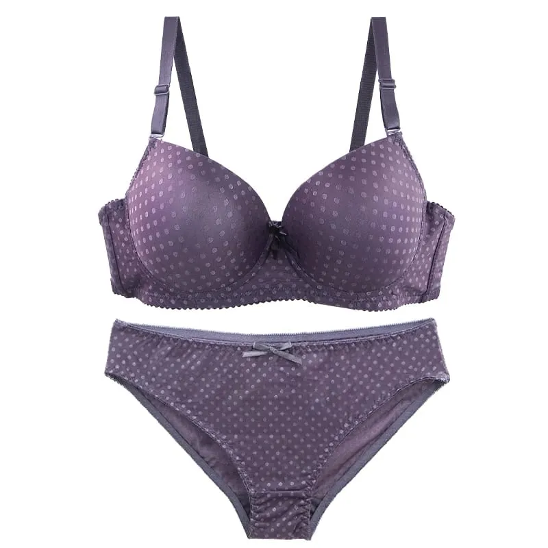 DaiNaFang Set di Reggiseno a Coppa BCD per Donna in Pizzo Modellante Coppa a Stampo Sottile 3 File Gancio Indietro Anti Ascella Grasso Push Up Lingerie — image 6