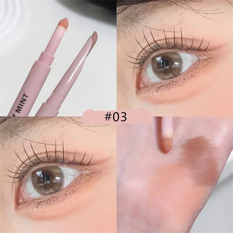 1 unidad de delineador de ojos de gusano de seda, pluma de Gel suave, delineador de ojos mate de larga duración, lápiz de Gel delineador de ojos impermeable, maquillaje coreano de secado rápido — image 9