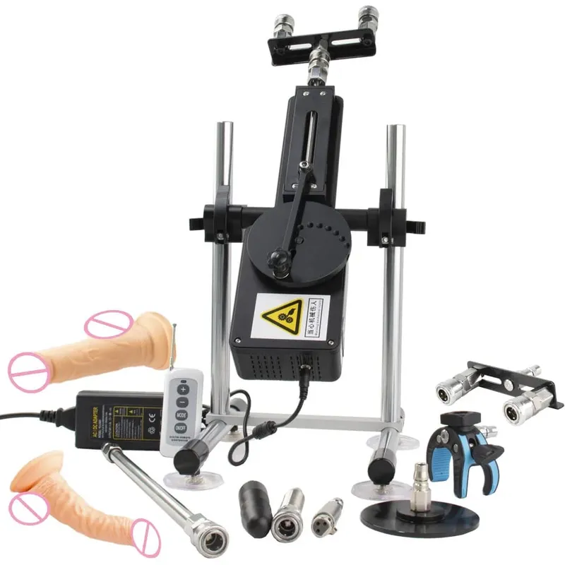 70W Automatic Telescopic SEX 3-9 ซม.ปรับจังหวะโลหะและDildoสิ่งที่แนบมาผู้ใหญ่ส่วนบุคคลสำหรับคู่ชายหญิง — image 24