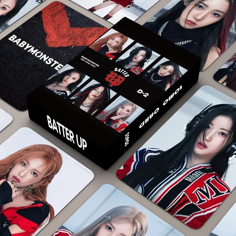 55PCS Kpop Hot Girls Groupใหม่Album "CHOOM" คุณภาพสูงPhotocards RUKA AHYEON RORA PHARITA RAMI ASA CHIQUITA HD Lomoการ์ด — image 7